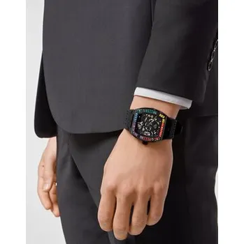 Módní doplněk PHILIPP PLEIN Hodinky 8763 Černá OS