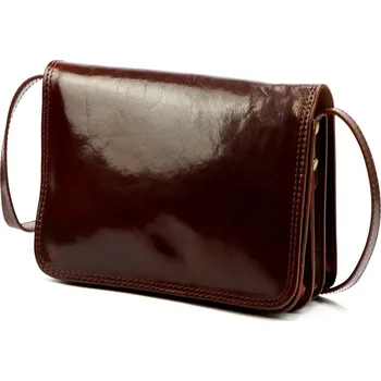 Kožená kabelka Florence hnědá KZ2260413