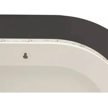 Zrcadlo Oválné Zrcadlo 100X40 CM