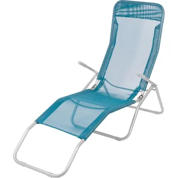 Zahradní lehátko Lehátko JAMAICA, 140x60x95 cm, modré