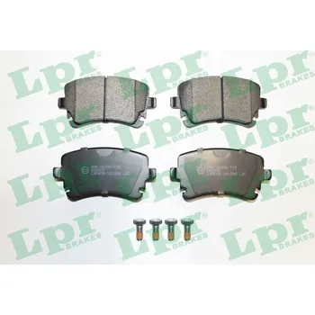 Brzdový systém Sada brzdových destiček, kotoučová brzda LPR 05P1398