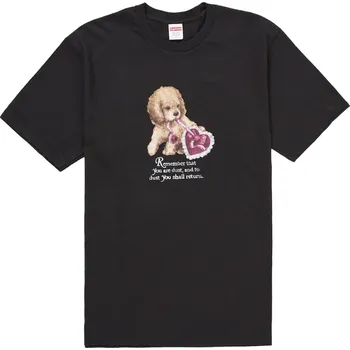 Pánská móda Supreme Dust Tee Black L
