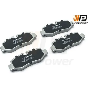 Brzdová destička Sada brzdových destiček, kotoučová brzda ProfiPower 1B2097
