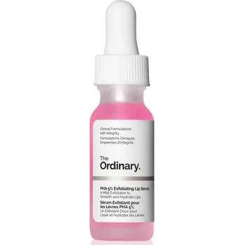 Pleťový peeling The Ordinary PHA 5% Exfoliating Lip Serum vyhlazující exfoliační sérum na rty 15 ml