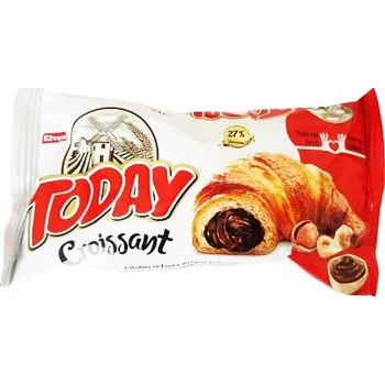 Today CROISSANT s oříško-čokoládovou náplní 45 g (20 ks)