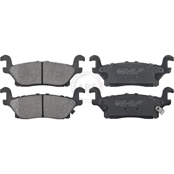 Brzdová destička Sada brzdových destiček, vždy 4 kusy v sadě A.B.S. 37640