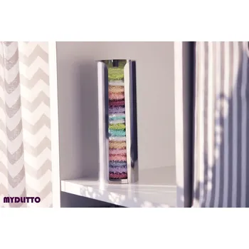 Dóza nerez s odličovacími tampony