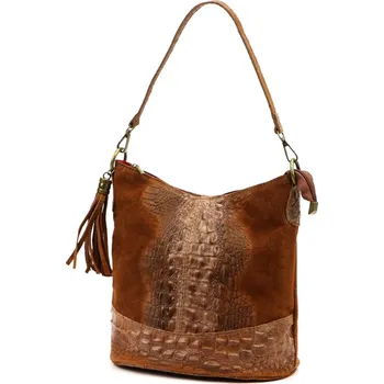 Kabelka Kožená kabelka Luka hnědá KZ2260408