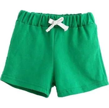 Dívčí kraťasy Dětské barevné kraťasy J2872 zelená 5