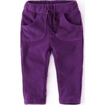 Dětská móda Dětské barevné tepláky J871 fialová 18-24 měsíců