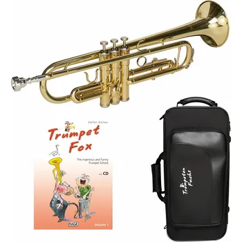 Dechový nástroj Cascha EH 3820 EN Trumpet Fox Beginner Set Bb Trumpeta (Jako nové)