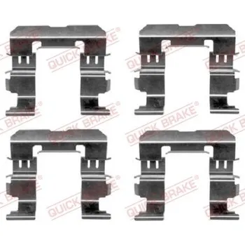 Brzdový systém Sada příslušenství, obložení kotoučové brzdy Quick Brake 109-1612 QB