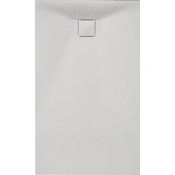 Sprchová vanička BPS-koupelny Obdélníková akrylátová sprchová vanička HYD-OSV-RIKO 90x80 bílá