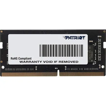 Operační paměť Paměť notebooku Patriot Signature, SODIMM, DDR4, 16 GB, 2666 MHz, CL19 (PSD416G26662S)