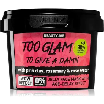Pleťová maska Beauty Jar Too Glam To Give A Damn gelová maska proti prvním známkám stárnutí pleti 120 g