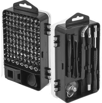 Šroubovák Sada přesných bitů a nástrojů VERKE V39207