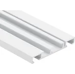 Záclonová kolejnice dvouřadá 150 cm bílá