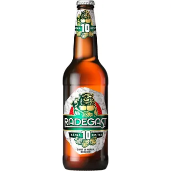 Pivo Radegast rázná 10, 0.5l