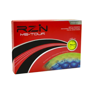 Golfový míček RZN MS Tour 3-Piece Golf Balls, Yellow