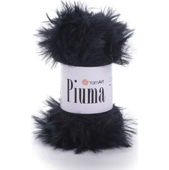 Galanterie YarnArt Příze Piuma 4420 černá