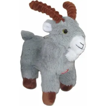 plyšák Plyšák Kozlík se zvukem šedý – 22 cm