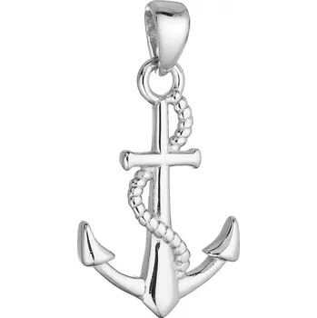 Přívěsek Stříbrný přívěsek kotva 64053