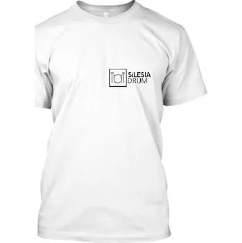 Bicí nástroj SILESIA DRUM Koszulka biała z logo (XL)