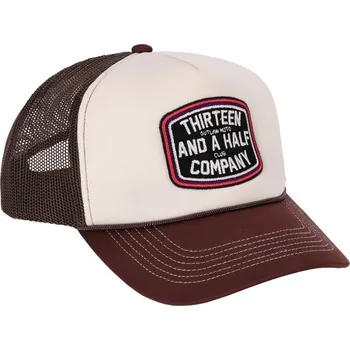 Čepice 13 AND HALF COMPANY 13 1/2 It's a Chopper Baby trucker cap BROWN
