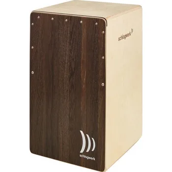 Perkuse SCHLAGWERK CP408ST 2inOne Dark Oak Cajon