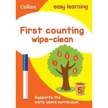 Anglický jazyk First Counting Age 3-5 Wipe Clean Activity Book - Collins Easy Learning