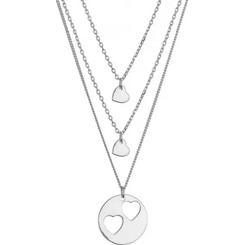 Oblečení a móda Stříbrný set náhrdelníků pro maminku a dvě dcery 62048