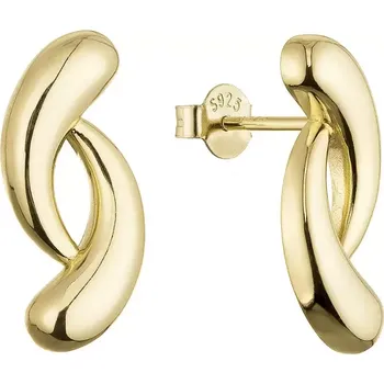 Oblečení a móda Pozlacené stříbrné náušnice 61125