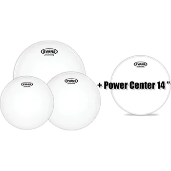 Bicí nástroj EVANS Promo G2 Coated 12,13,16 + Power Center 14"
