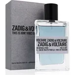 Zadig & Voltaire This Is Him! Vibes of Freedom toaletní voda pro muže 50 ml
