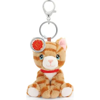 Doplněk pro panenku Keeleco Přívěsek na Tašku Zrzavá Kočka 12 cm