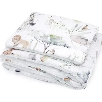 Příslušenství pro dětskou postel a kolébku Makaszka Souprava do postýlky "S" (75x90/40x30) SAVANNA