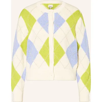 Dámský svetr Brax Dámský Svetr Ann, režná / neonově zelená / tmavě modrá, 42