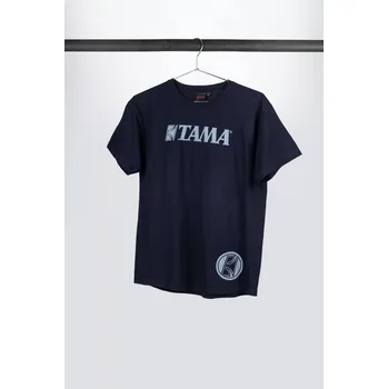 TAMA T-Shirt Dark Blue With Logo (M)