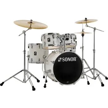 Bicí sada SONOR AQ1 Studio Shell Set Piano White + hardware