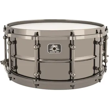 Jednotlivý buben LUDWIG LU6514 Universal Black Brass 14x6,5" werbel
