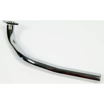 Motor pro motocykl MOTOMAX s.r.o Koleno výfuku JAWA 50 - 21, 23 Mustang - chrom *Motomax