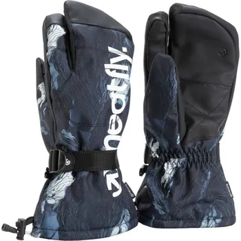 Rukavice Pánské rukavice Meatfly Limp černá/modrá XL