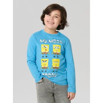 Chlapecké oblečení Sinsay - 2 balení triček s dlouhým rukávem SpongeBob - vícebarevná - 051FC-MLC - 051FC-MLC-140