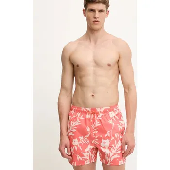 Pánské plavky Tommy Hilfiger pánské oranžové plavky 20014374-8721106417050