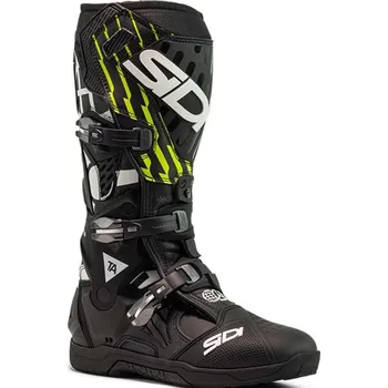 Moto obuv SIDI boty CROSSAIR black/white/neon yellow - 46