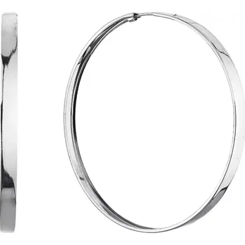 Oblečení a móda Stříbrné náušnice kruhy 61069