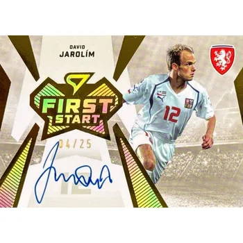 Sběratelský sportovní předmět AUTO karta DAVID JAROLÍM 23-24 Sportzoo Hrdí lvi First Start /25