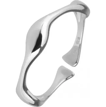 Prsten Stříbrný prsten tvarovaný 65011 UNI