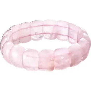 Oblečení a móda Náramek s minerálními kameny růženín 43058.3