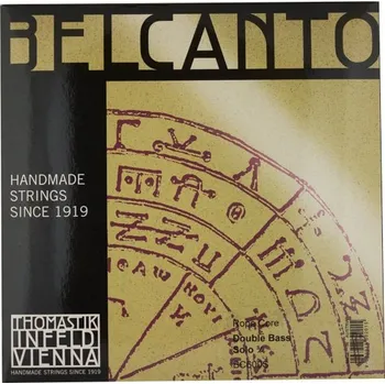 Struna pro kytaru a smyčcový nástroj Thomastik Belcanto BC600S Solo Double Bass 3/4 Medium Struny pro kontrabas (Jako nové)